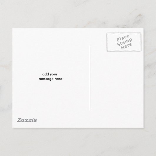 elegant moved office business ankündigungspostkarte (Rückseite)