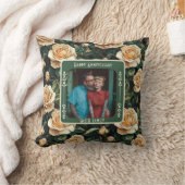 Elegant Mr And Mrs 3Th Anniversary Throw Pillow  Kissen (Decke)