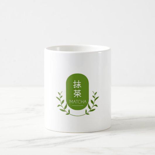 Elegant mug of matcha drink kaffeetasse (Mittel)
