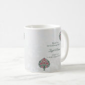 Elegant Mughal Gastgeschenk Hochzeit Kaffee Tasse (VorderseiteRechts)