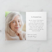 Elegant Music Teacher’s Day Floral Card Karte (Innenseite)