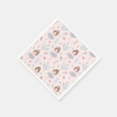Elegant My Sweet Ballerina Serviette (Ecke)