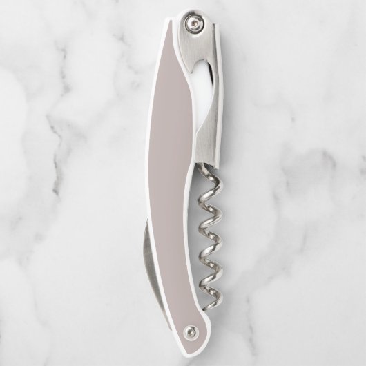 Elegant Natural Cream Wedding Vielen Dank Kellnermesser (Rückseite)