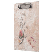 Elegant Nature Embossed clipboard Klemmbrett (Links)