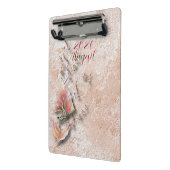 Elegant Nature Embossed mini clipboard  Klemmbrett (Gewinkelt2)