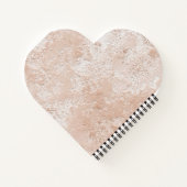 Elegant Nature Embossed spiral notebook Notizblock (Rückseite)