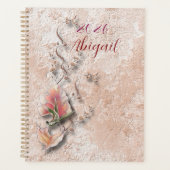 Elegant Nature Embossed spiral planner Planer (Vorderseite)