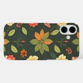 Elegant Nature iPhone16 Case - Vibrant Digital Pri (Rückseite (Horizontal))