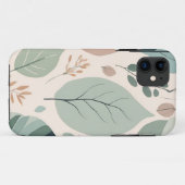 Elegant Nature Patchwork Case-Mate iPhone Hülle (Rückseite (Horizontal))