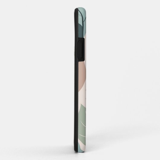 Elegant Nature Patchwork Case-Mate iPhone Hülle (Hinten/Rechts)