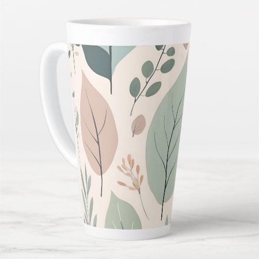 Elegant Nature Patchwork Milchtasse (Linke Ecke)