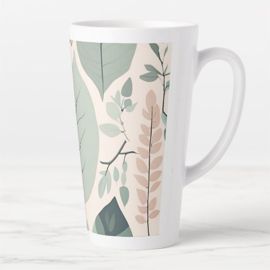 Elegant Nature Patchwork Milchtasse (Rechts)