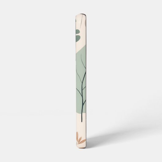 Elegant Nature Patchwork Samsung Galaxy Hülle (Linke Seite)