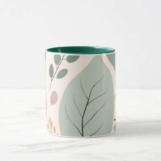 Elegant Nature Patchwork Tasse (Zentrum)