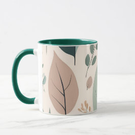 Elegant Nature Patchwork Tasse