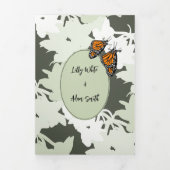 Elegant Nature Theme Wedding Einladung (Cover)