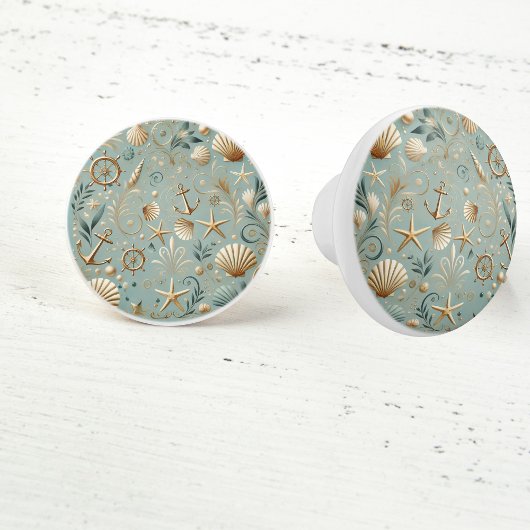 Elegant Nautical Keramikknauf