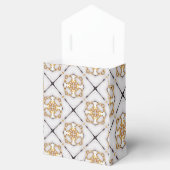 Elegant Nautical Navy und White Geschenkschachtel (Geöffnet)