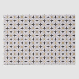 Elegant Nautical Navy und White Seidenpapier