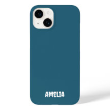 Elegant Navy Personalisierter Name