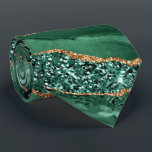 Elegant Neck Tie Agate Green Gold Glitzer Marmor Krawatte<br><div class="desc">Krawatte mit Agate Green Gold Glitzer Geode Marble Smaragd Sparkle Ihr Geburtstag - Geburtstag - Geburtstag oder Hochzeitsgeschenk / Beilage - Anpassbar - oder Hinzufügen - Ihr Name - Ihr Sondergeschenk machen - Größe ändern und verschieben oder entfernen und fügen Sie Text / Elemente mit Anpassungstool. Design von MIGNED. Bitte...</div>