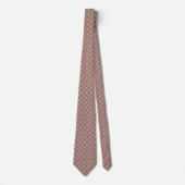 Elegant Neck Tie mit einfachem Lilve- und Goldmust Krawatte (Vorderseite)