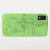 Elegant Neon Green Marble iPhone Gehäuse Case-Mate iPhone Hülle (Rückseite (Horizontal))