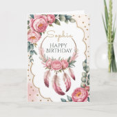 Elegant Neutral Aesthetic Karte (Vorderseite)