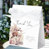 Elegant Neutral Gold Cradle Baby Shower Geschenkschachtel