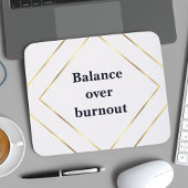 Elegant Neutral Minimalist Mousepad