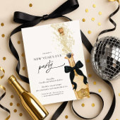 Elegant New Years Eve Party Invitation Einladung