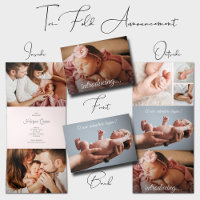 Elegant Newborn Foto Collage