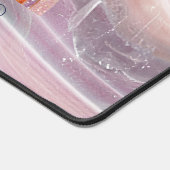 Elegant Niedlich Girly Name Rainbow Celestial Unic Schreibtischunterlage (Ecke)