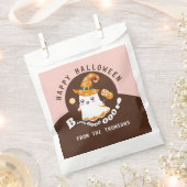 Elegant Niedlich Halloween Boo Ghost Geschenktütchen (Ausgeschnitten)