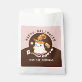 Elegant Niedlich Halloween Boo Ghost Geschenktütchen (Vorderseite)