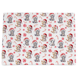 Elegant Niedlich Kitty Sweet Candy Weihnachten Große Geschenktüte