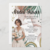 elegant | NIEDLICH | lustig | BRAUTPARTY Einladung (Vorne/Hinten)
