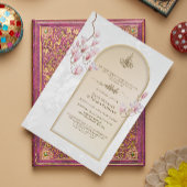 Elegant Nikkah Wedding Einladung | Magnolias