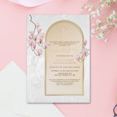 Elegant Nikkah Wedding Foil Einladung | Magnolias