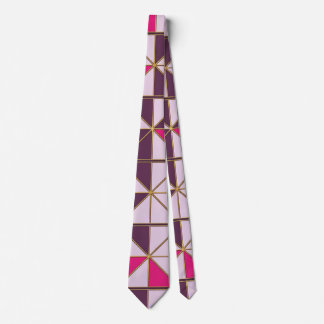 Elegant Nubian Geometric Tie Krawatte