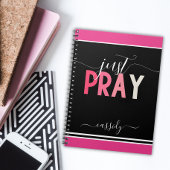 Elegant nur beten Name Notebook Notizblock