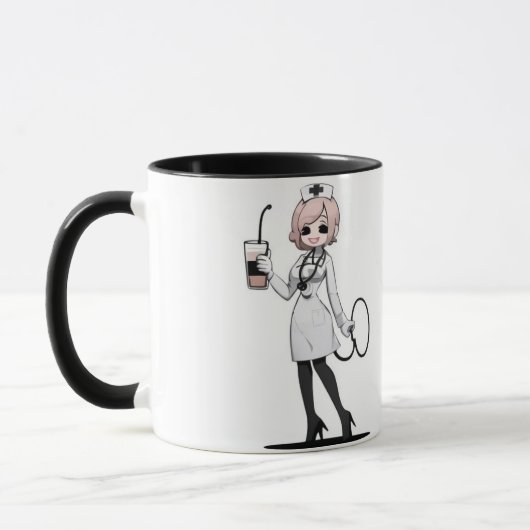 Elegant Nurse Coffee Mug Tasse (Links)