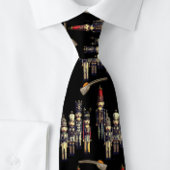 Elegant Nutcracker Christmas Neck Tie Krawatte