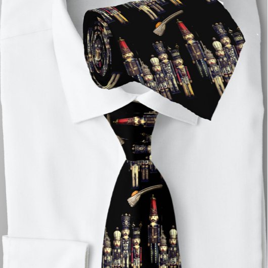 Elegant Nutcracker Christmas Neck Tie Krawatte