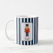 Elegant Nutcracker on The Blue Stripes Kaffeetasse (Links)