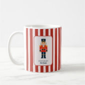 Elegant Nutcracker on The Red Stripes Kaffeetasse (Links)