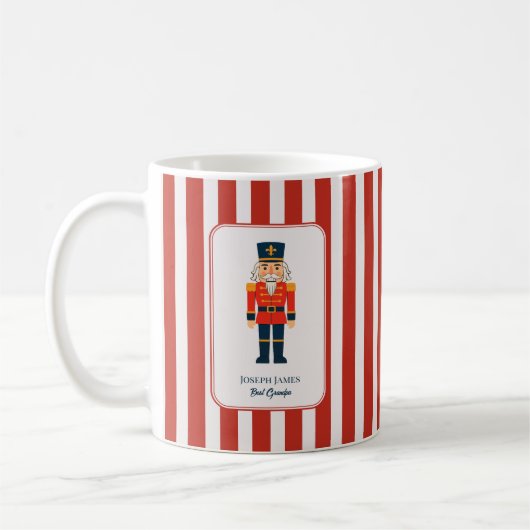 Elegant Nutcracker on The Red Stripes Kaffeetasse (Links)