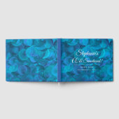 Elegant Ocean Blue 60 und sensationeller Geburtsta Gästebuch (Voll)