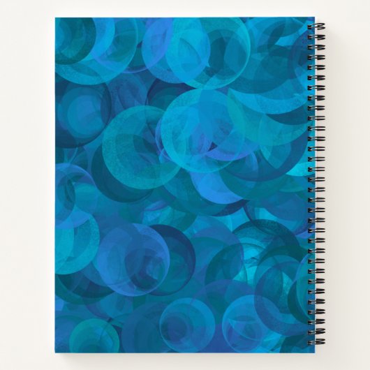 Elegant Ocean Blue 60 und sensationeller Geburtsta Notizblock (Rückseite)