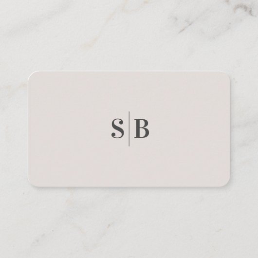 Elegant Off-White-Polterabend-Geschenkregister Begleitkarte (Rückseite)